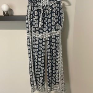 Jessica Simpson light weight summer slack with belt